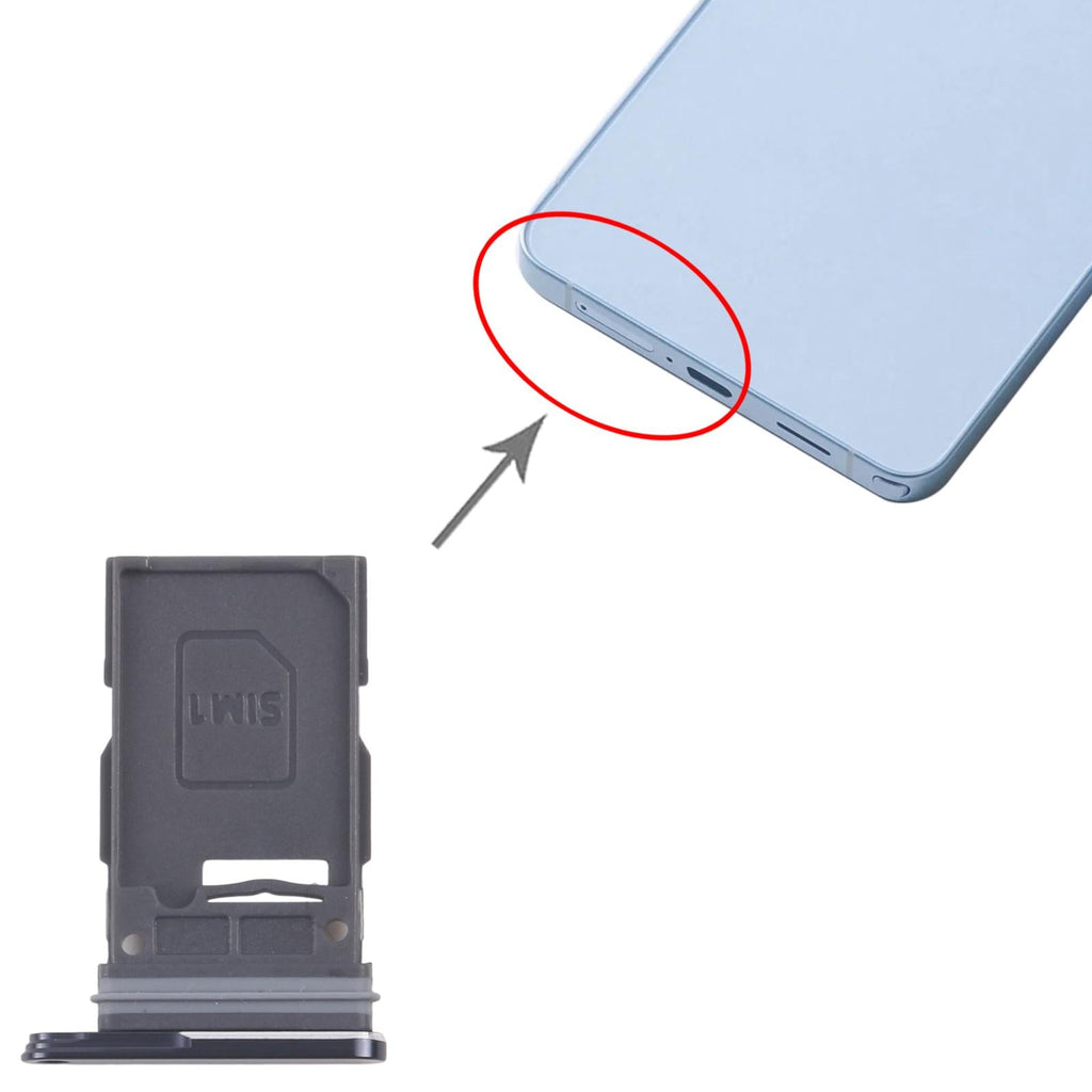 For Samsung Galaxy S26+ SM-S947U Original SIM Card Tray (Black)