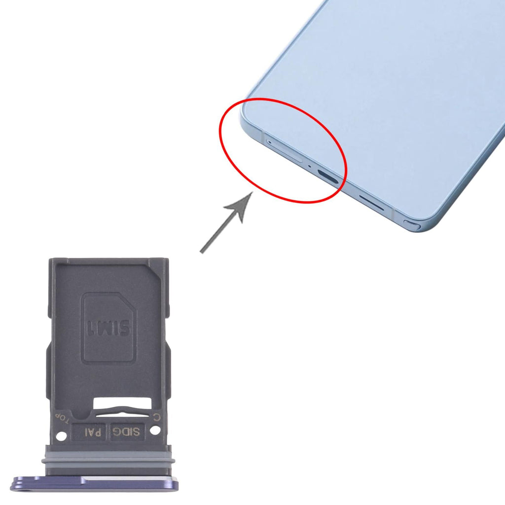 For Samsung Galaxy S26+ SM-S947U Original SIM Card Tray (Purple)