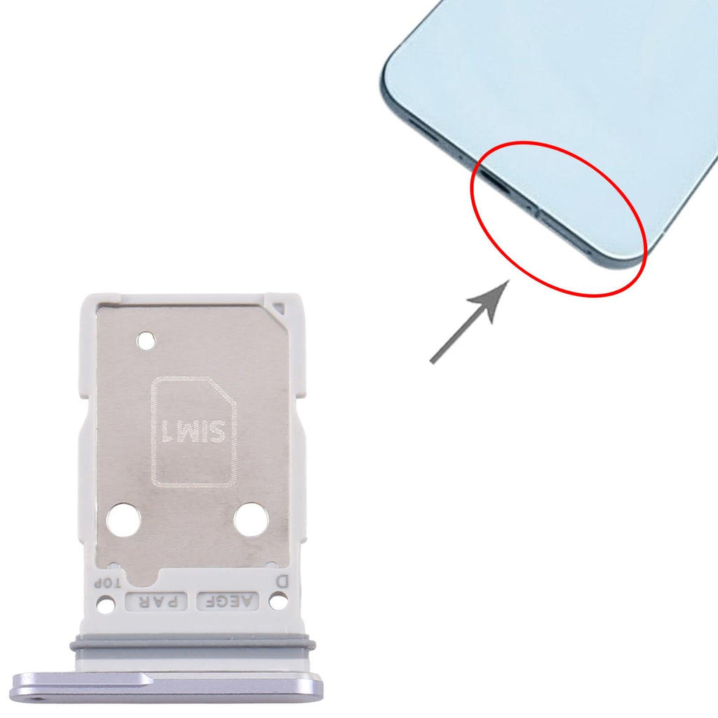 For Samsung Galaxy A57 SM-A576B Original SIM + SIM Card Tray (Purple)