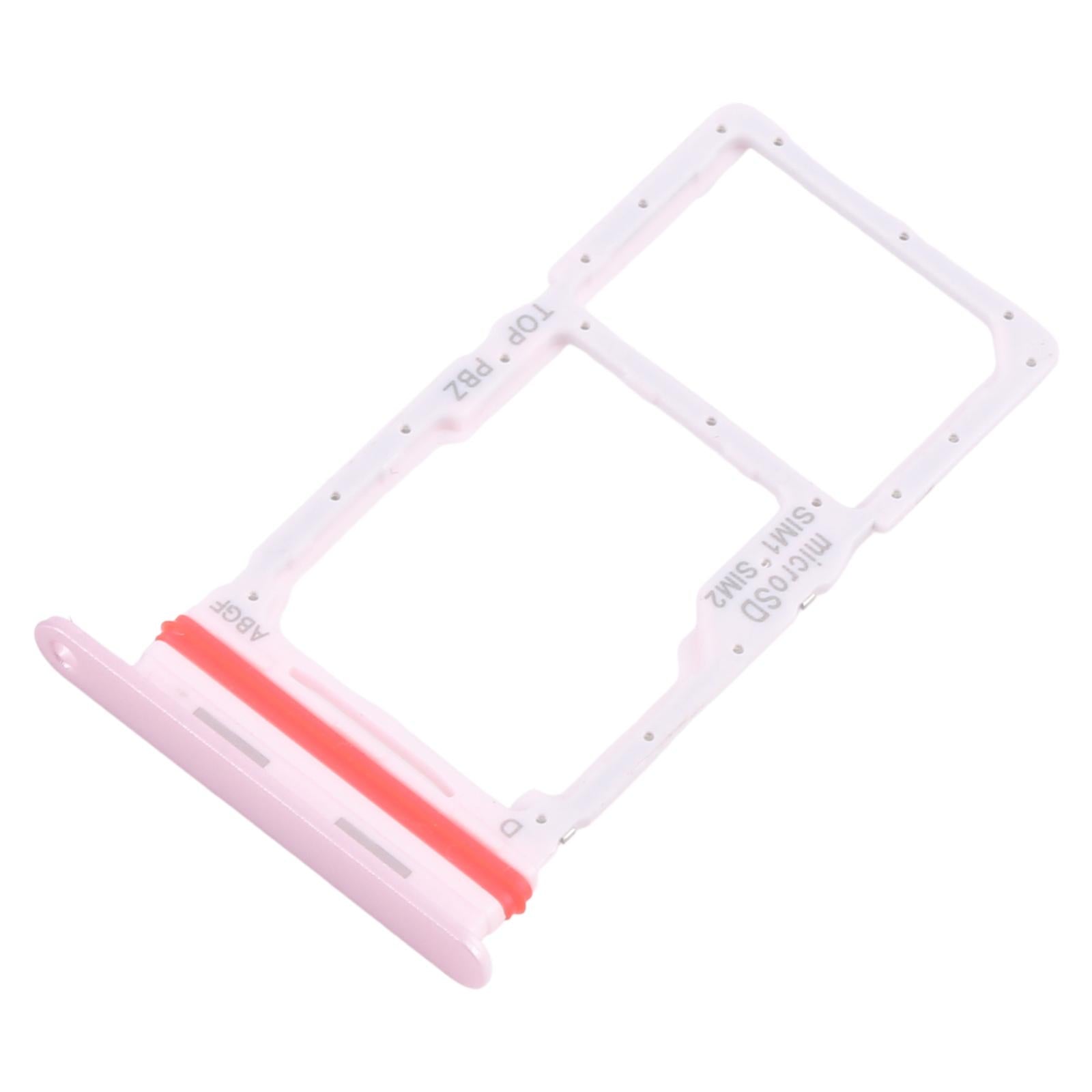 For Samsung Galaxy A27 SM-A276B Original SIM + SIM / Micro SD Card Tray (Pink)