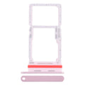 For Samsung Galaxy A27 SM-A276B Original SIM + SIM / Micro SD Card Tray (Pink)