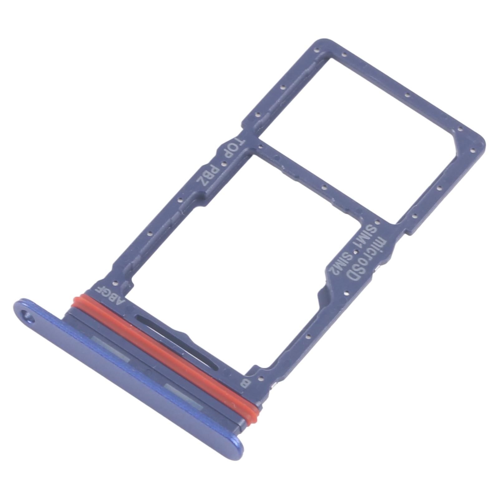 For Samsung Galaxy A27 SM-A276B Original SIM + SIM / Micro SD Card Tray (Blue)