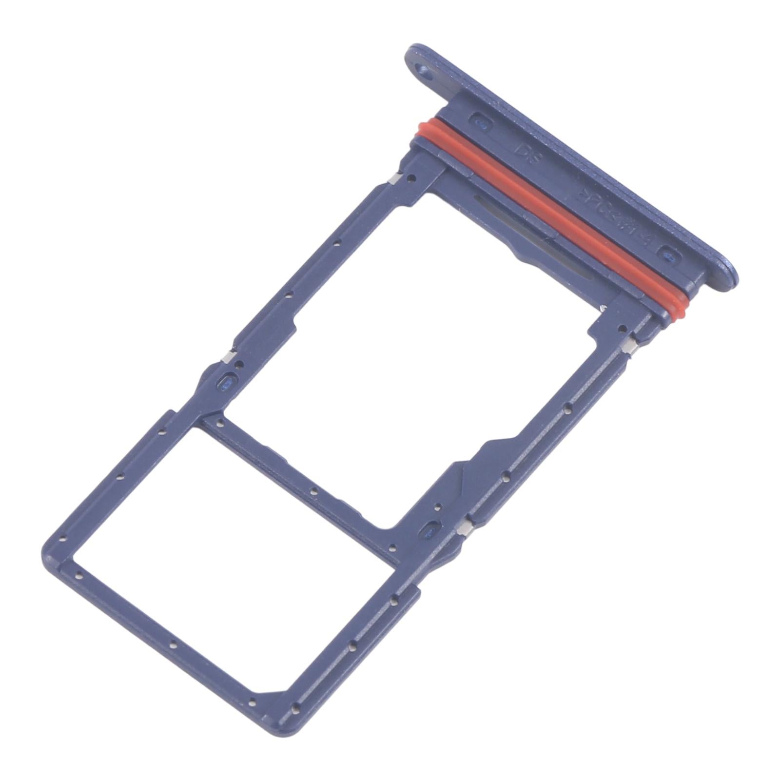 For Samsung Galaxy A27 SM-A276B Original SIM + SIM / Micro SD Card Tray (Blue)