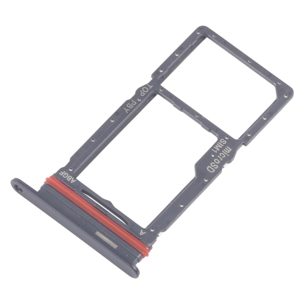 For Samsung Galaxy A27 SM-A276U Original SIM + Micro SD Card Tray (Black)