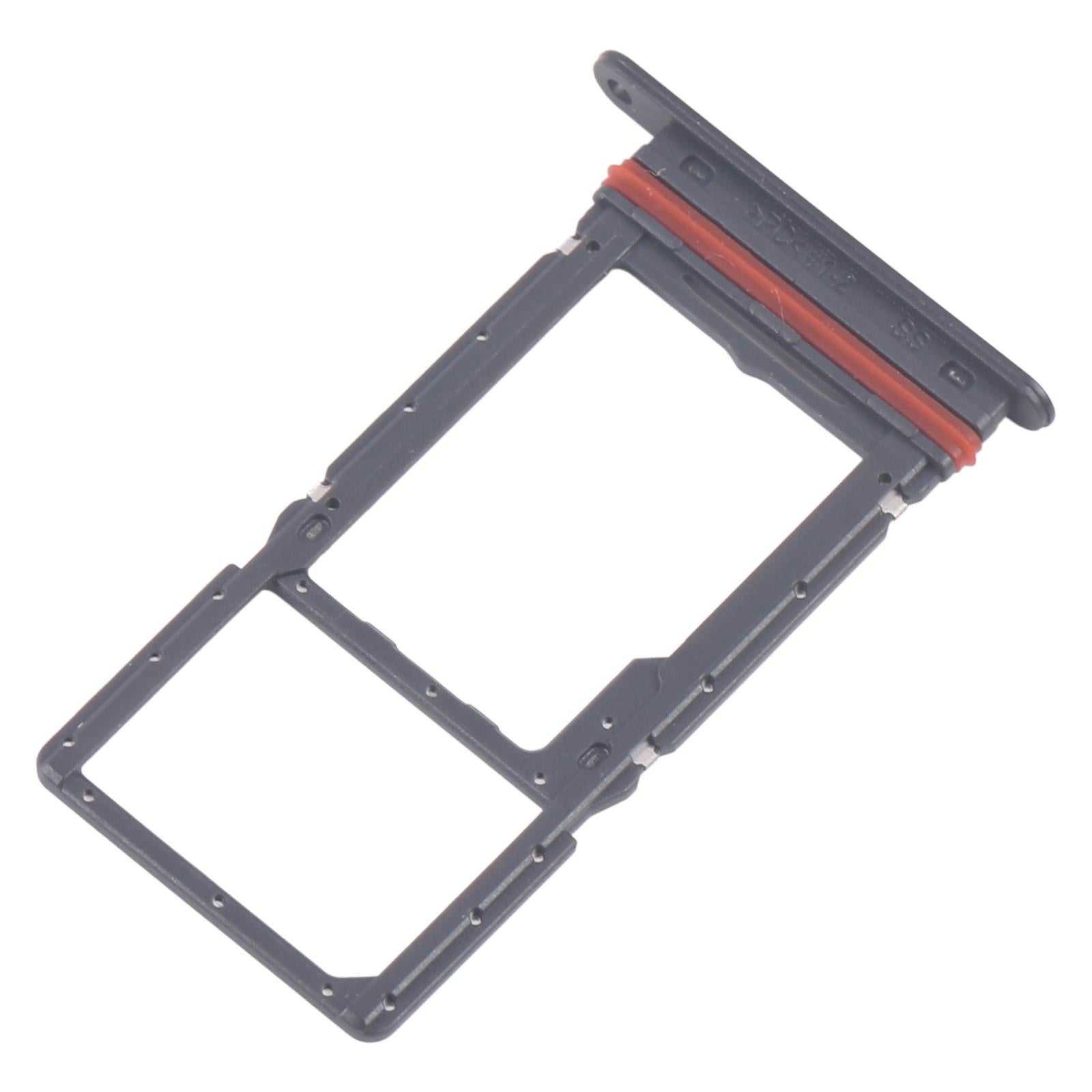 For Samsung Galaxy A27 SM-A276U Original SIM + Micro SD Card Tray (Black)