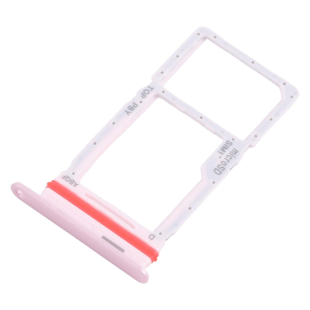 For Samsung Galaxy A27 SM-A276U Original SIM + Micro SD Card Tray (Pink)