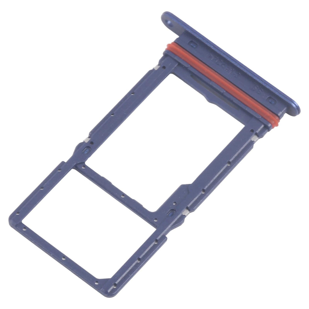 For Samsung Galaxy A27 SM-A276U Original SIM + Micro SD Card Tray (Blue)