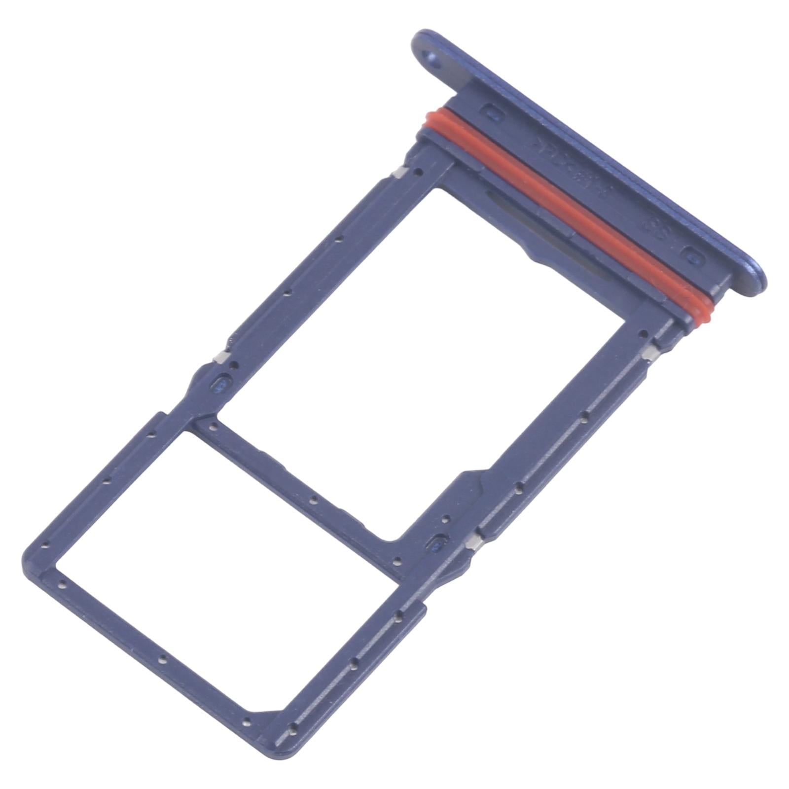 For Samsung Galaxy A27 SM-A276U Original SIM + Micro SD Card Tray (Blue)