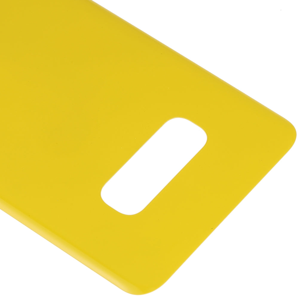 For Galaxy S10e SM-G970F/DS, SM-G970U, SM-G970W Battery Back Cover (Yellow)
