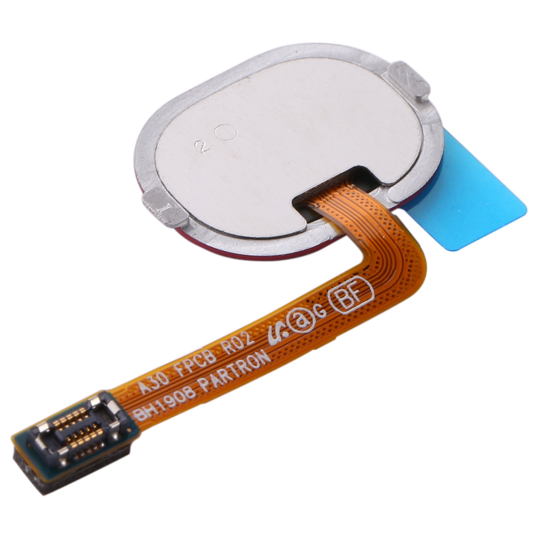 For Galaxy A30 / A40 Fingerprint Sensor Flex Cable(Red)