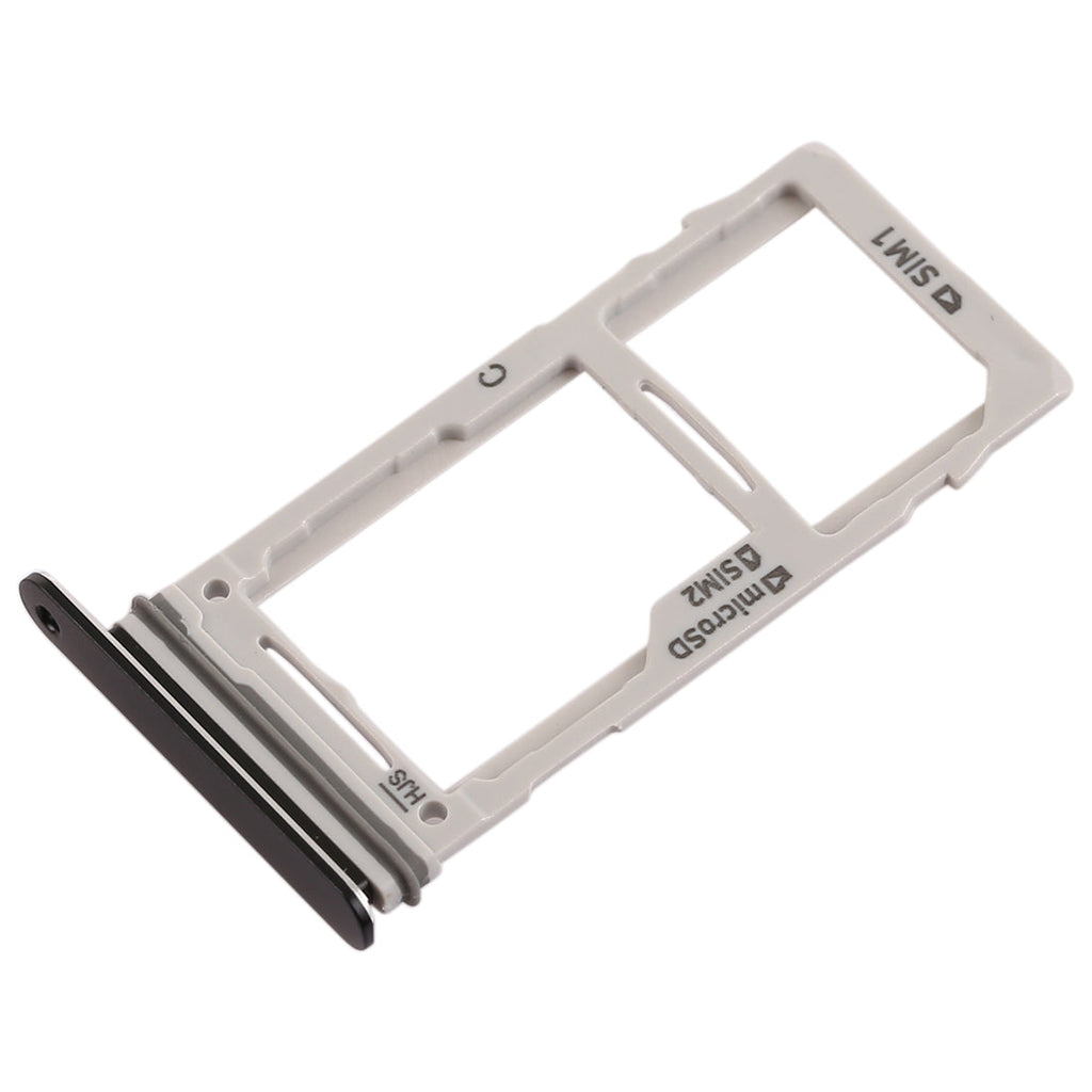 For Galaxy Note9 SIM Card Tray + SIM Card Tray / Micro SD Card Tray (Black)