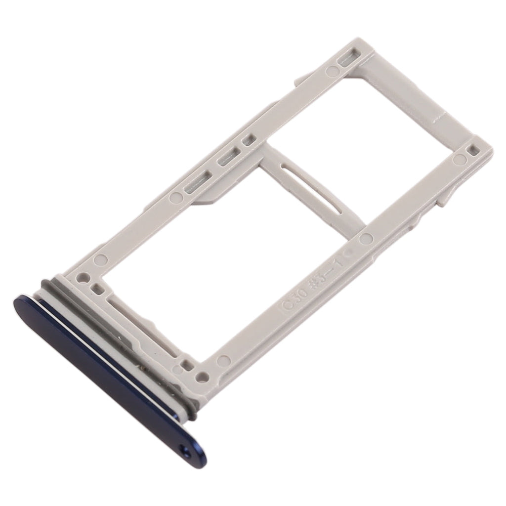 For Galaxy Note9 SIM Card Tray + SIM Card Tray / Micro SD Card Tray (Blue)