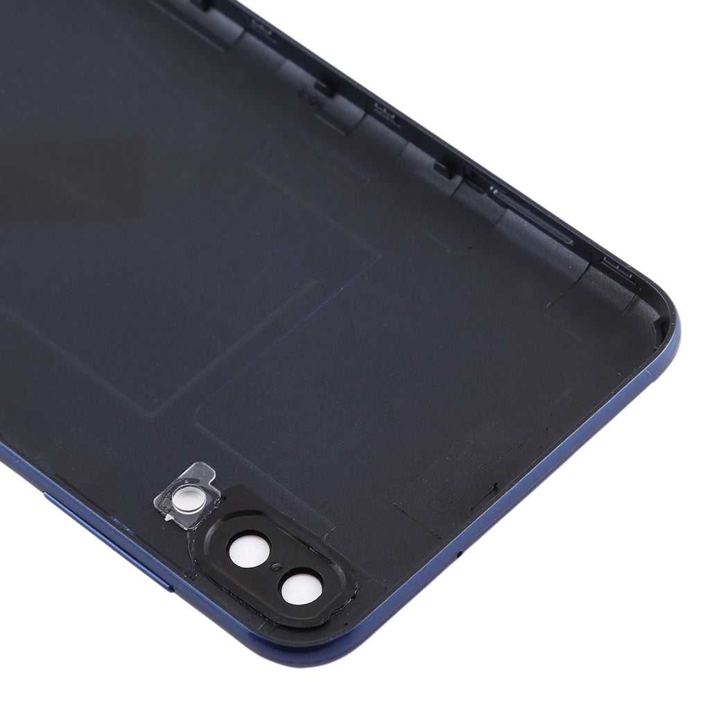 For Galaxy M10 Battery Back Cover (Blue)