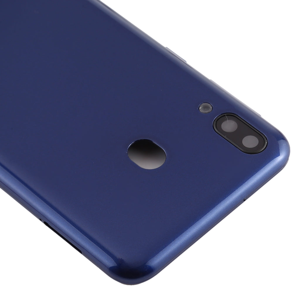 For Galaxy M20 Battery Back Cover (Blue)