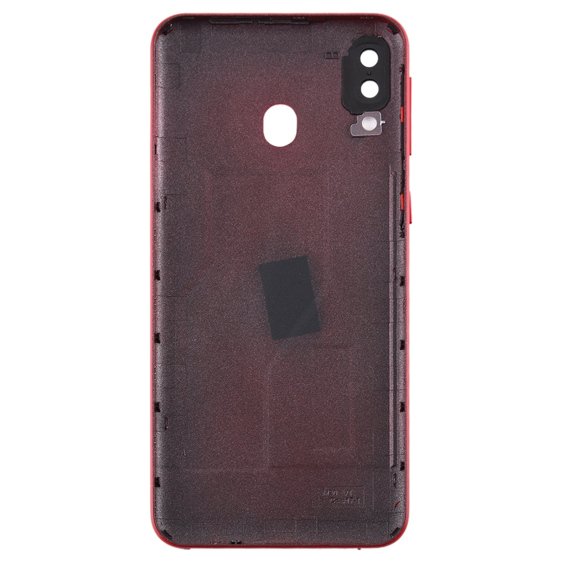 For Galaxy M20 Battery Back Cover (Red)