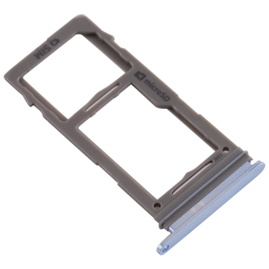 For Samsung Galaxy S10+ / S10 / S10e SIM Card Tray + Micro SD Card Tray (Blue)