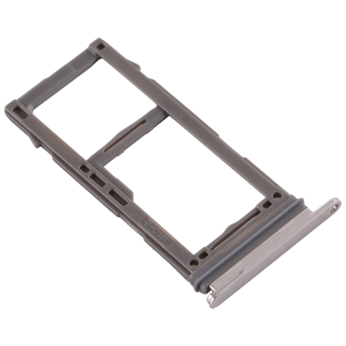 For Samsung Galaxy S10+ / S10 / S10e SIM Card Tray + Micro SD Card Tray (White)