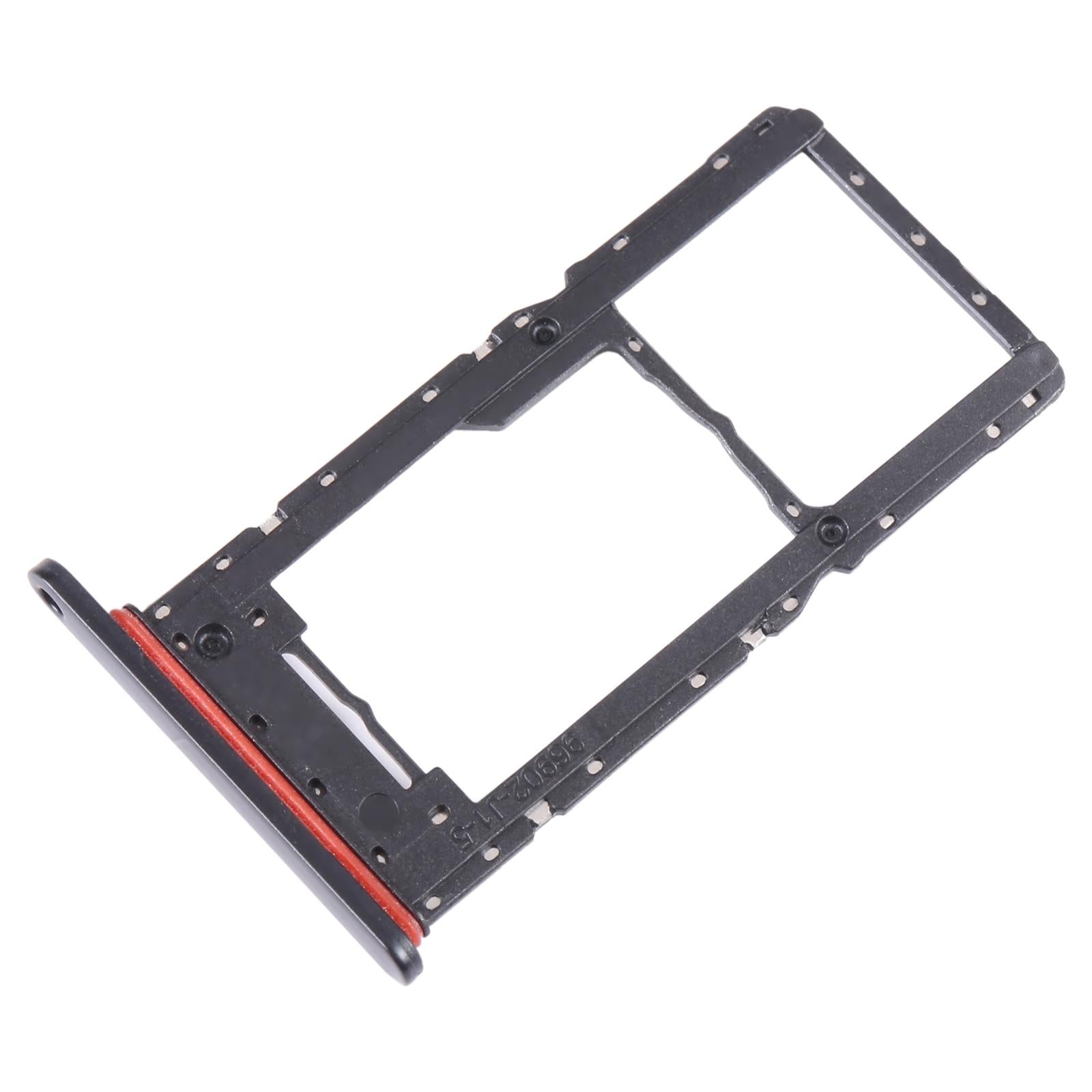 For Samsung Galaxy A14 5G SM-A146U  Original SIM Card Tray + Micro SD Card Tray (Black)