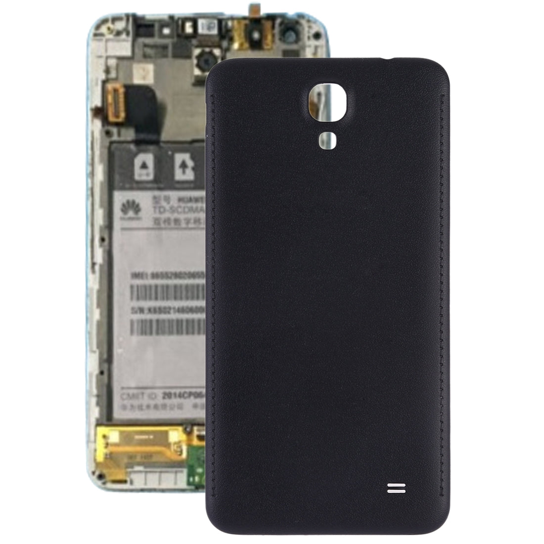 For Galaxy Mega 2 SM-G750A Battery Back Cover (Black)