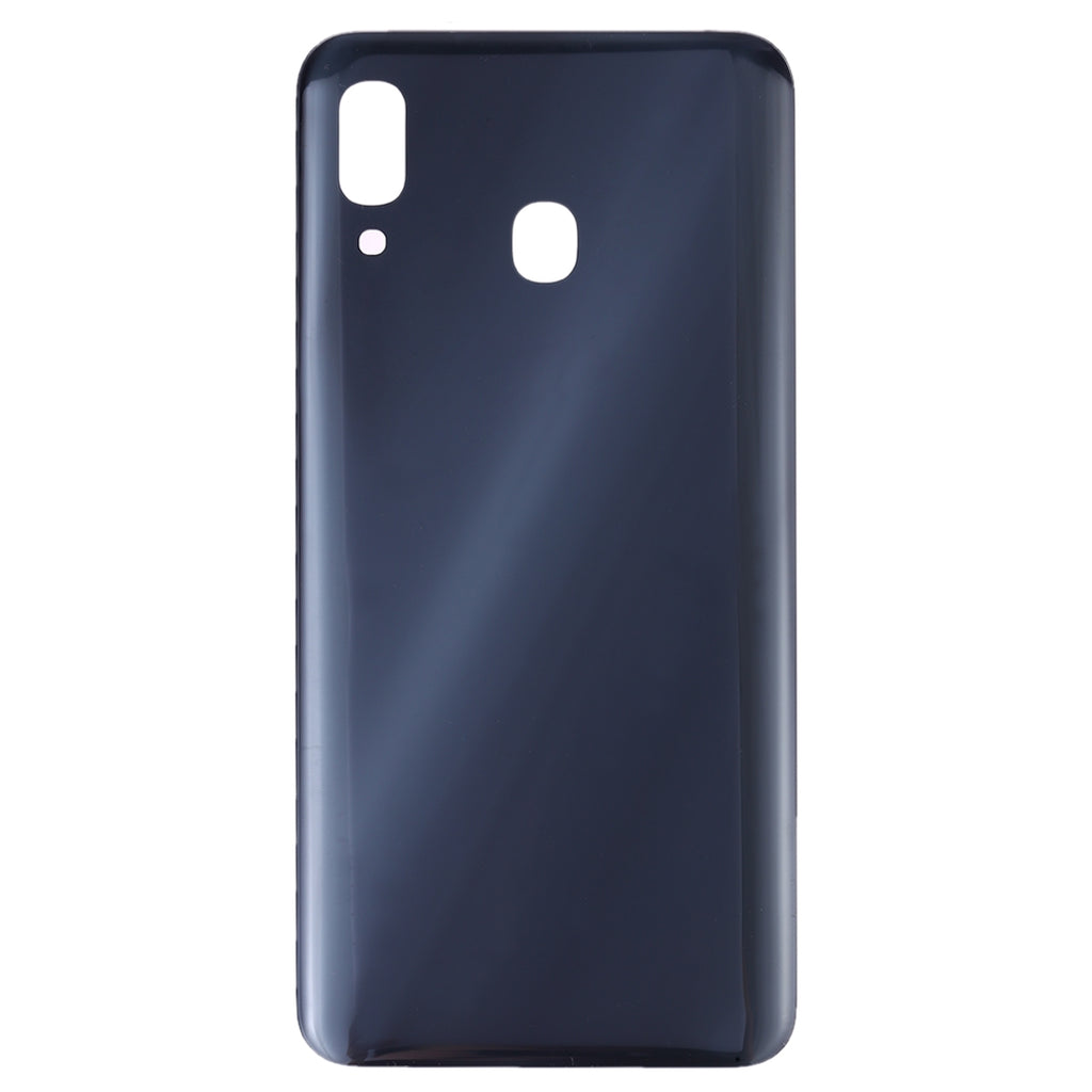 For Galaxy A30 SM-A305F/DS, A305FN/DS, A305G/DS, A305GN/DS Battery Back Cover (Black)