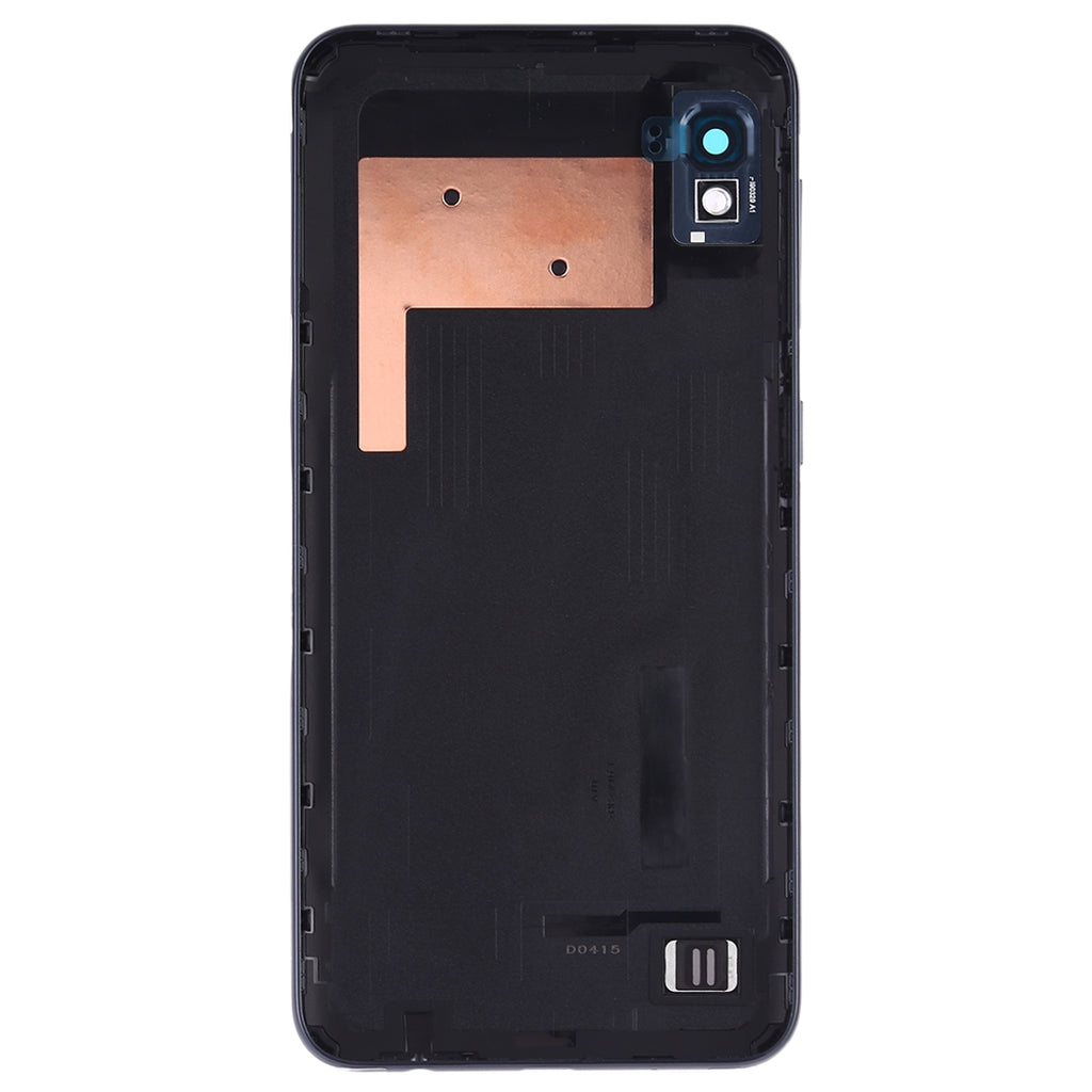 For Galaxy A10 SM-A105F/DS, SM-A105G/DS Battery Back Cover with Camera Lens Frame & Side Keys (Black)