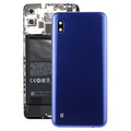 For Galaxy A10 SM-A105F/DS, SM-A105G/DS Battery Back Cover with Camera Lens Frame & Side Keys (Blue)