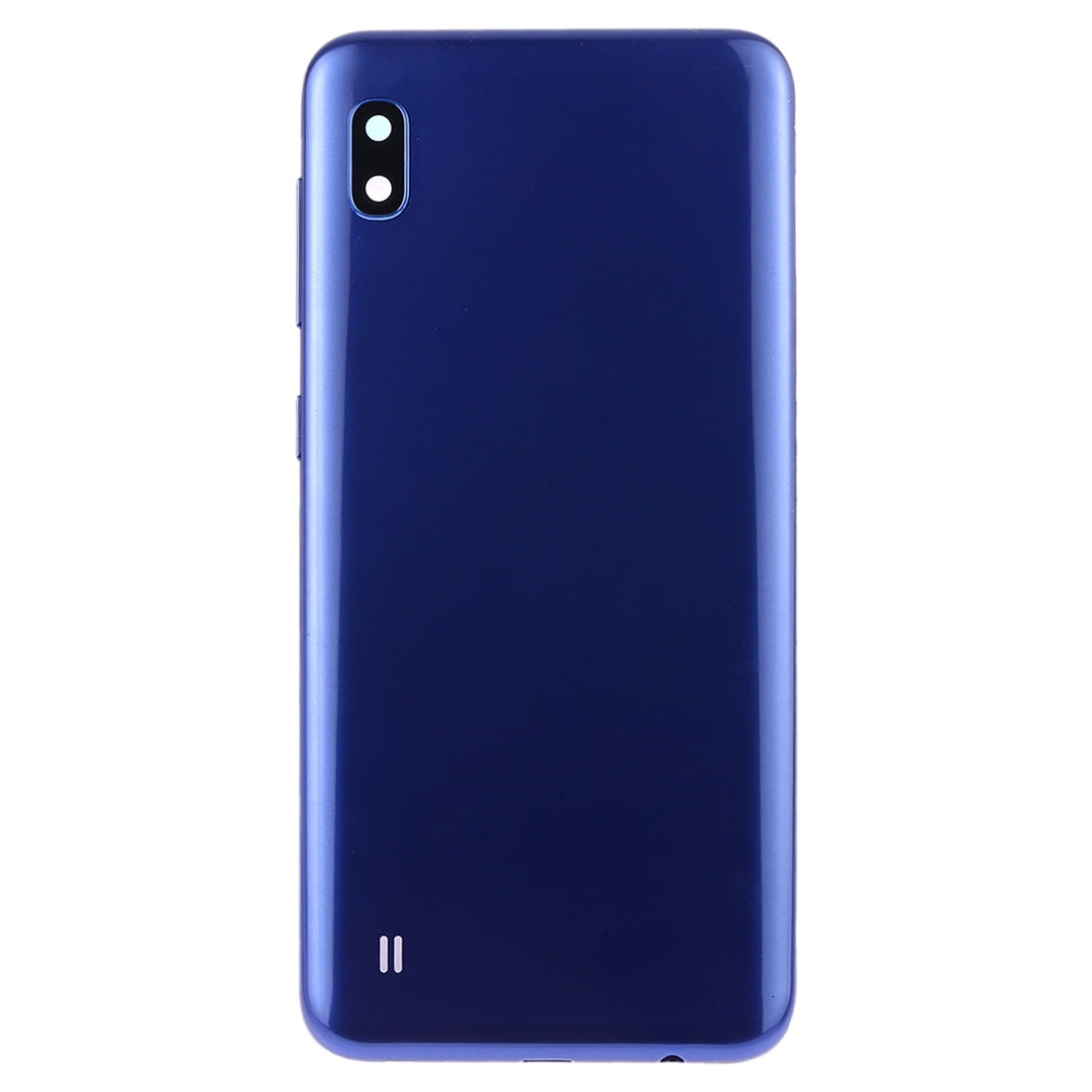 For Galaxy A10 SM-A105F/DS, SM-A105G/DS Battery Back Cover with Camera Lens Frame & Side Keys (Blue)