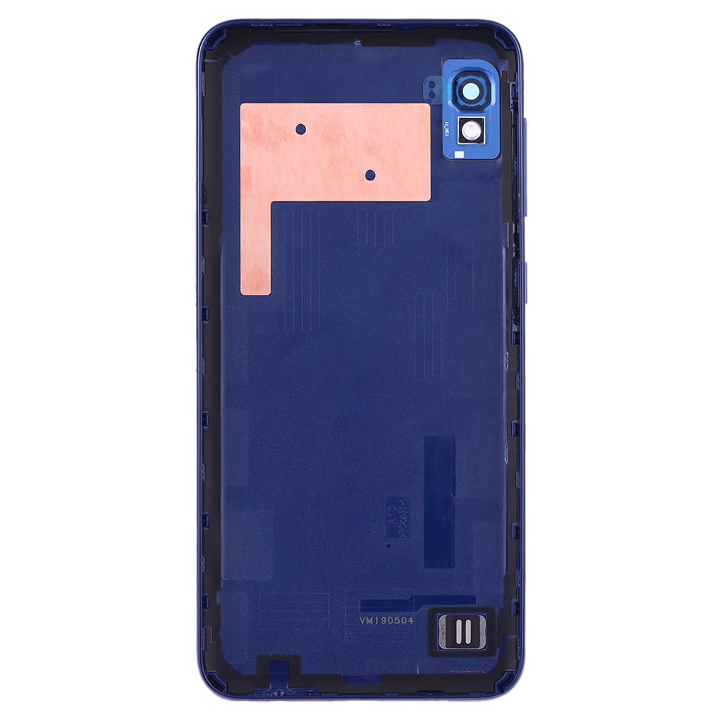 For Galaxy A10 SM-A105F/DS, SM-A105G/DS Battery Back Cover with Camera Lens Frame & Side Keys (Blue)
