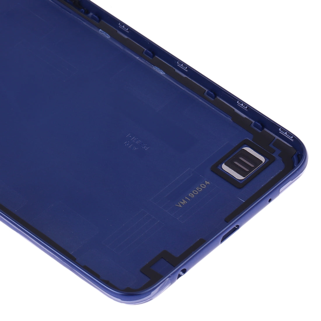 For Galaxy A10 SM-A105F/DS, SM-A105G/DS Battery Back Cover with Camera Lens Frame & Side Keys (Blue)