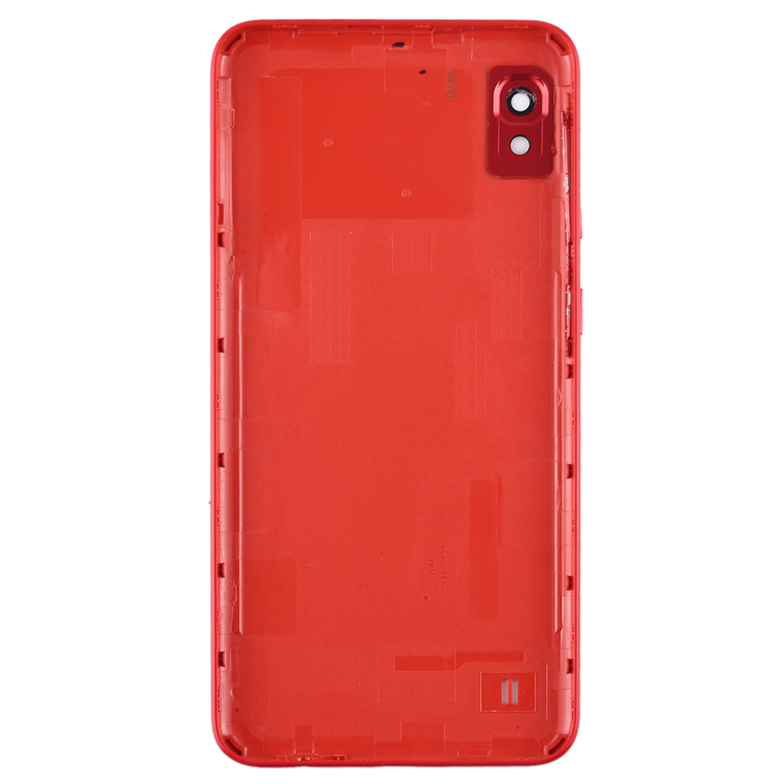 For Galaxy A10 SM-A105F/DS, SM-A105G/DS Battery Back Cover with Camera Lens Frame & Side Keys (Red)
