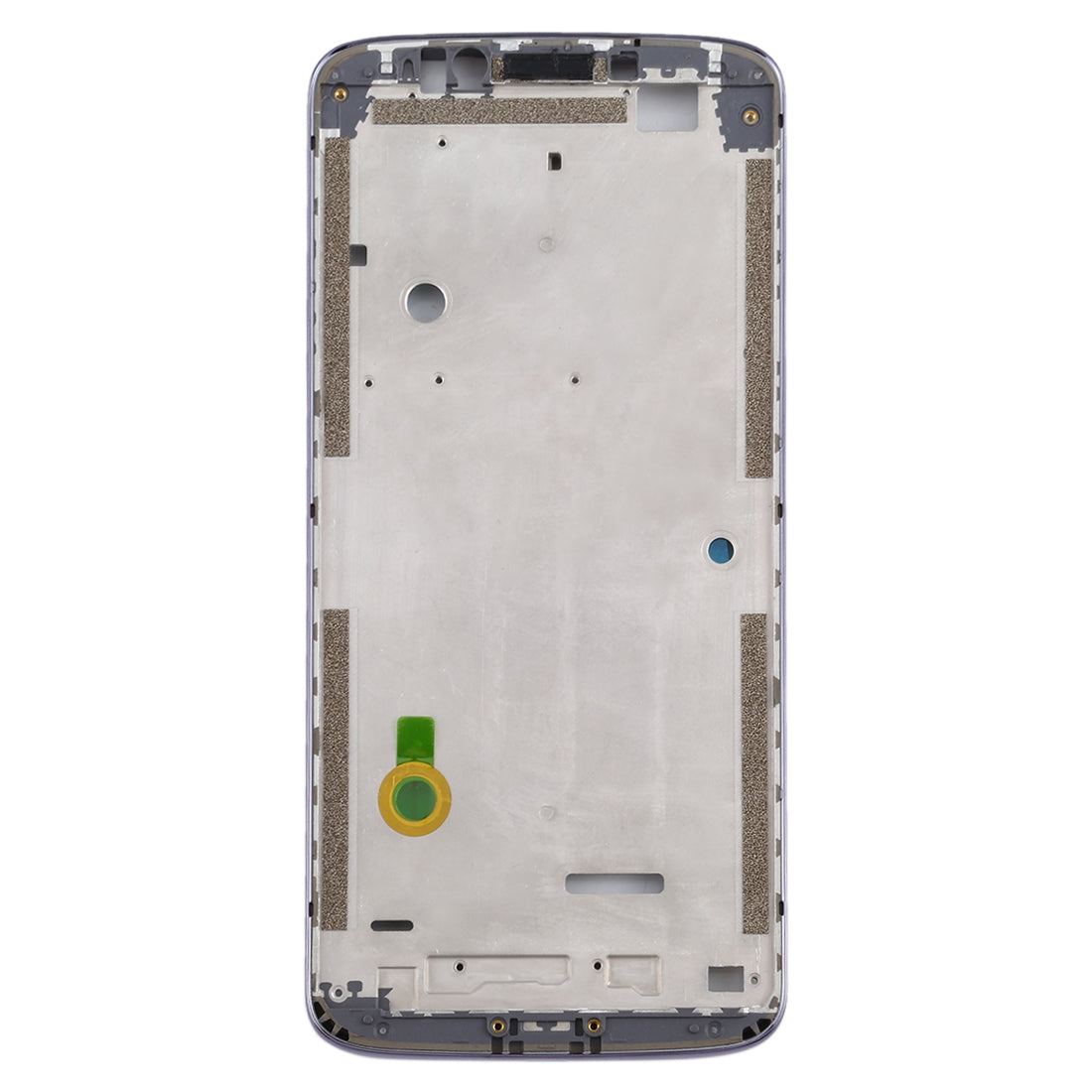 Front Housing LCD Frame Bezel Plate for Motorola Moto E5 Plus (Purple)