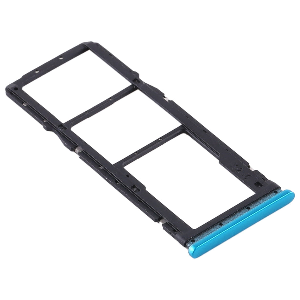 SIM Card Tray + SIM Card Tray + Micro SD Card Tray for Xiaomi Redmi Note 9S / Redmi Note 9 Pro Max / Redmi Note 9 Pro India / Note 10 Lite(Green)