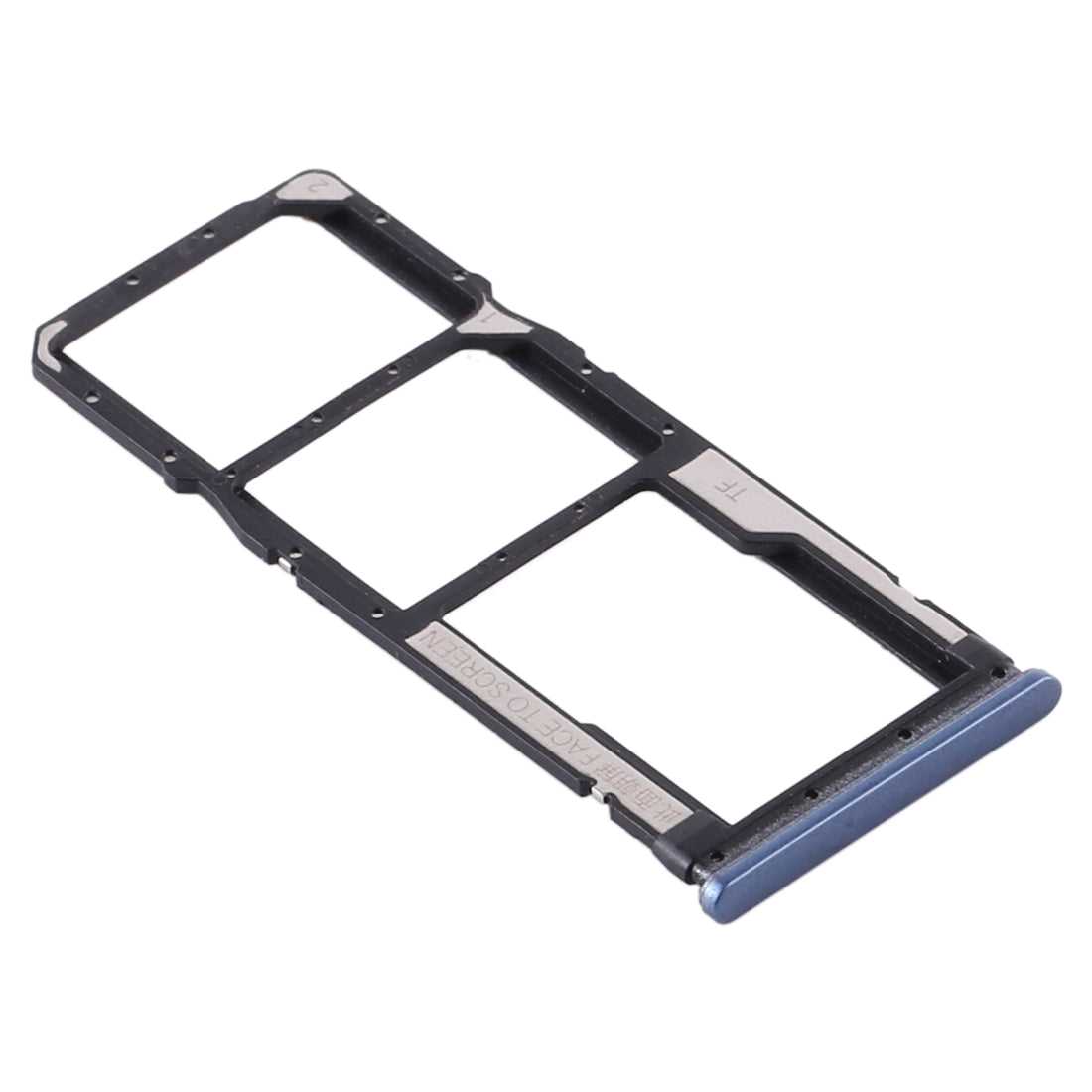 SIM Card Tray + SIM Card Tray + Micro SD Card Tray for Xiaomi Redmi Note 9S/Redmi Note 9 Pro Max/Redmi Note 9 Pro India / Note 10 Lite(Grey)