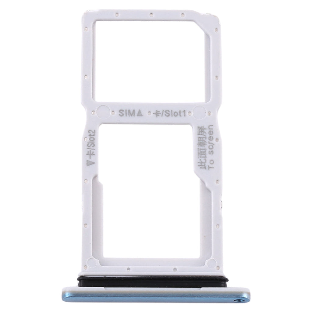 SIM Card Tray + SIM Card Tray / Micro SD Card Tray for Huawei Y9s 2020 (Baby Blue)