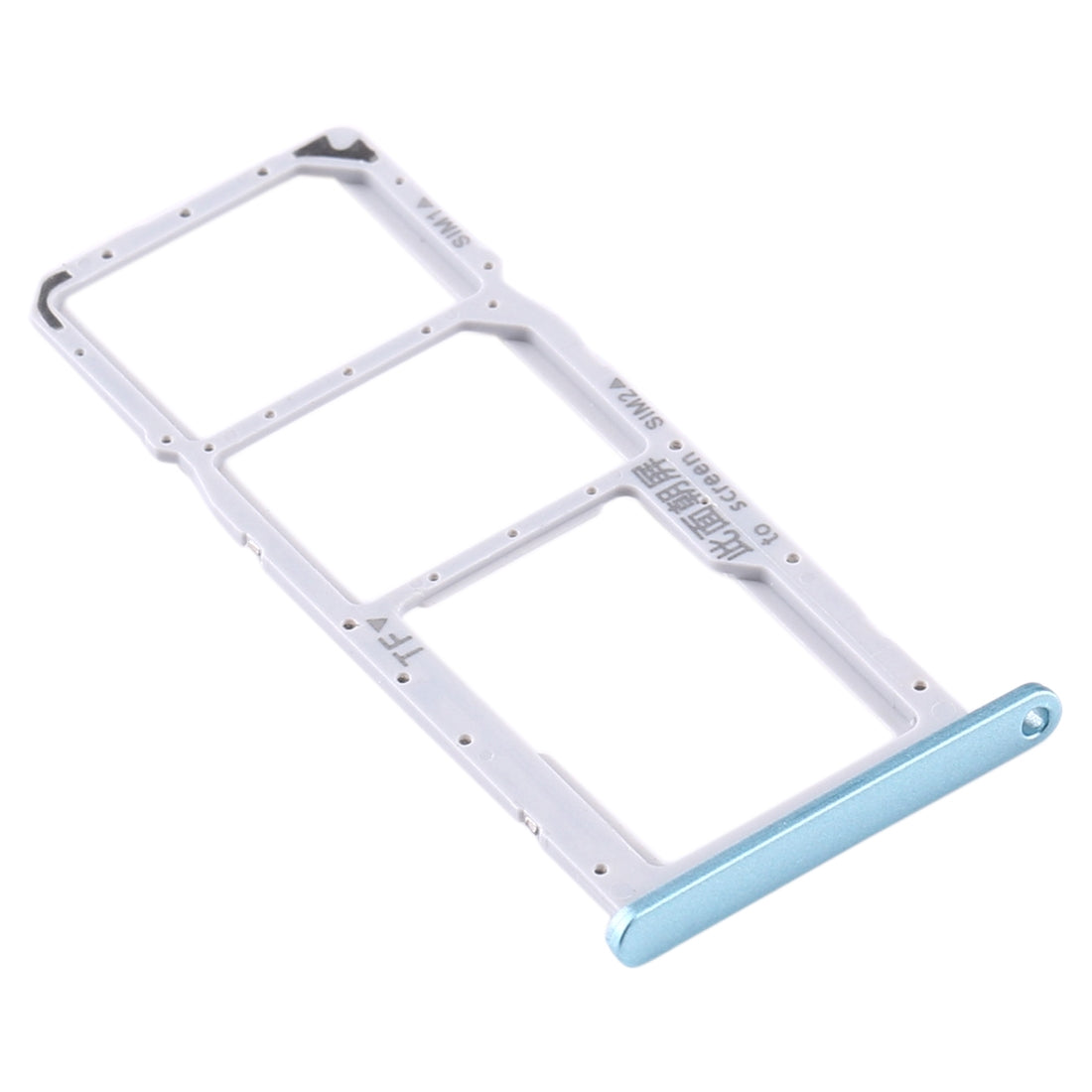 SIM Card Tray + SIM Card Tray + Micro SD Card Tray for Huawei Y6s (2020) (Baby Blue)