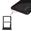 SIM Card Tray + NM Card Tray for Huawei P Smart 2020 (Black)