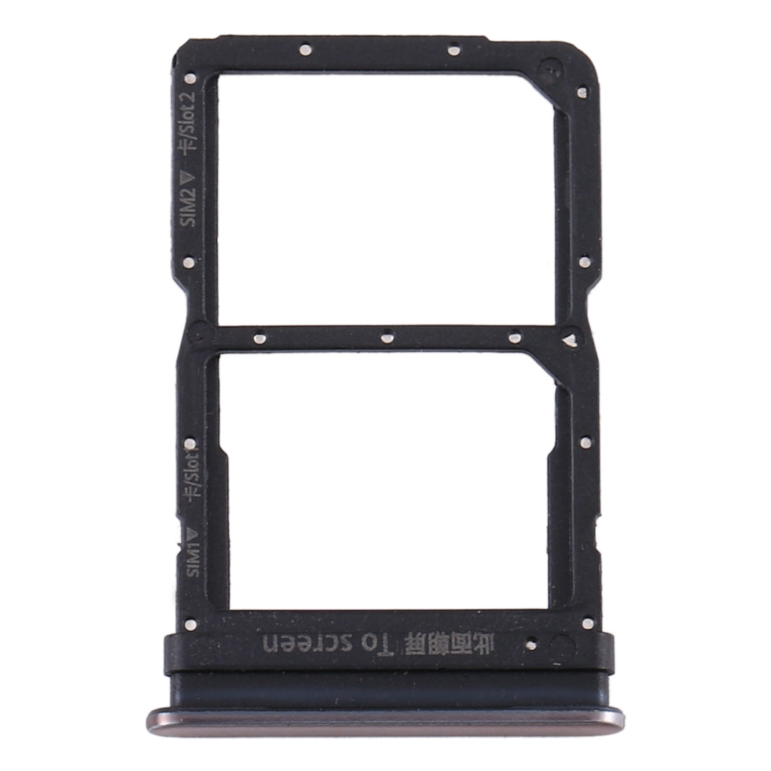 SIM Card Tray + SIM Card Tray for Huawei Honor 30 Youth (Gold)