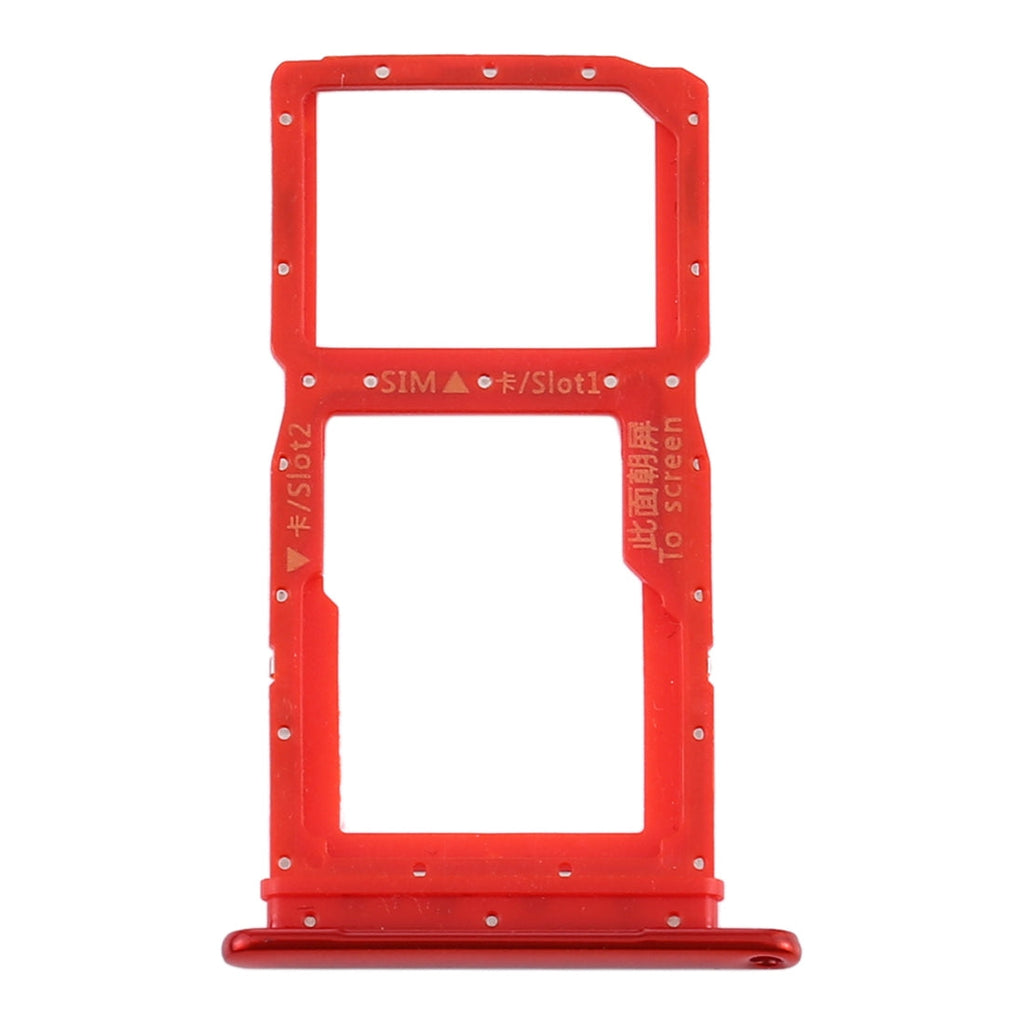 SIM Card Tray + SIM Card Tray / Micro SD Card Tray for Huawei Enjoy Z 5G (Red)