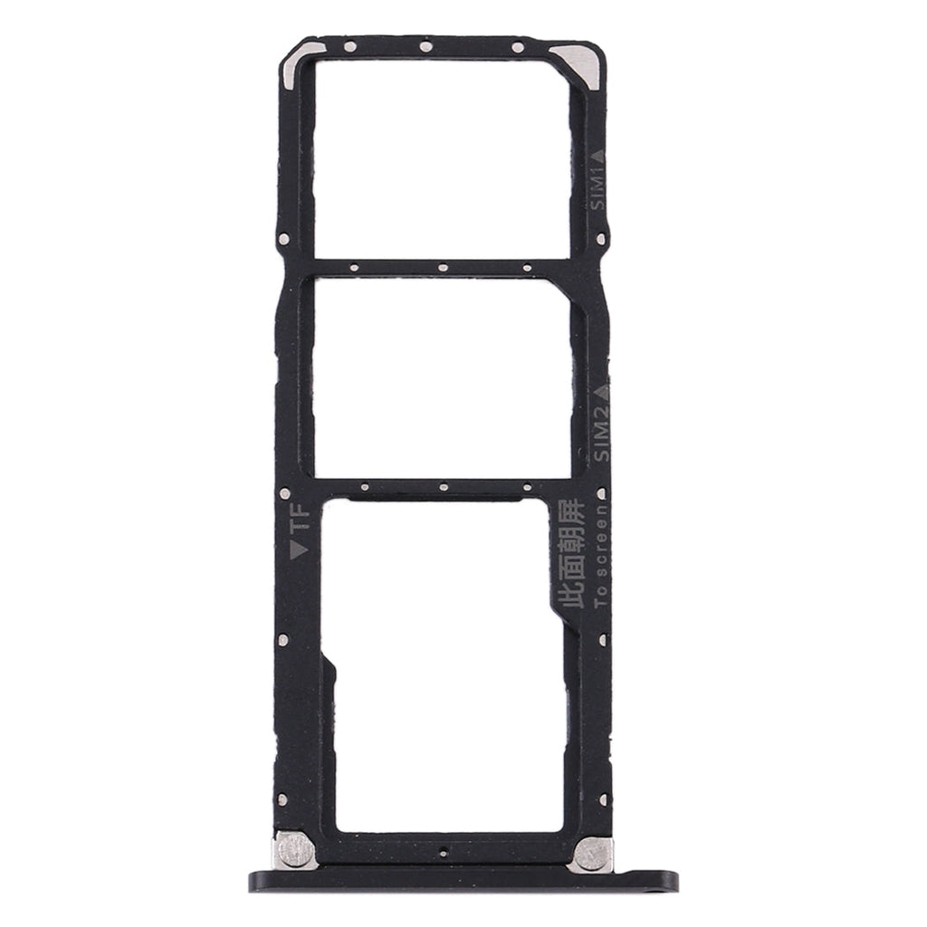 SIM Card Tray + SIM Card Tray + Micro SD Card Tray for Huawei Enjoy Max (Black)