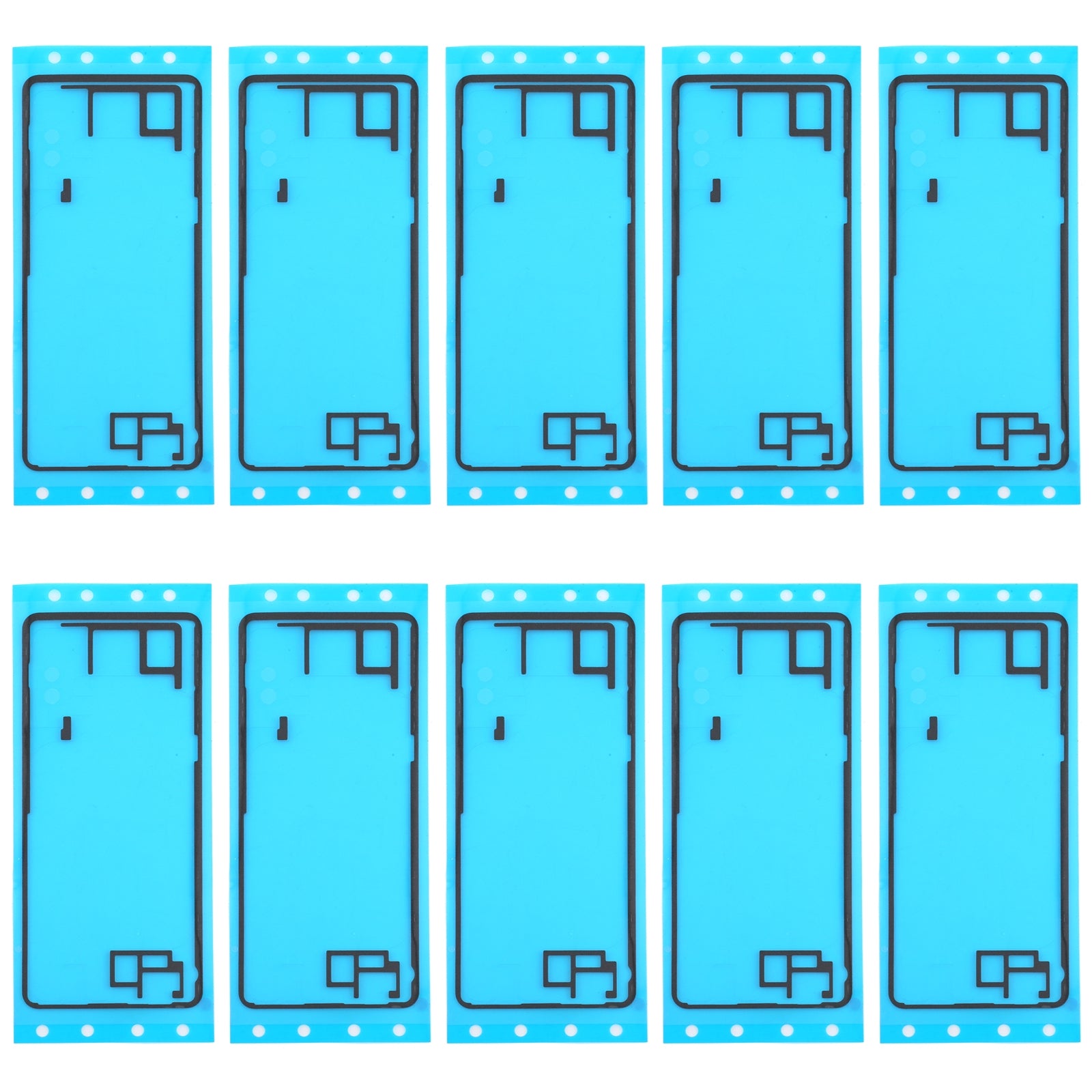 10 PCS Back Housing Cover Adhesive for LG Stylo 6 LMQ730TM LM-Q730TM