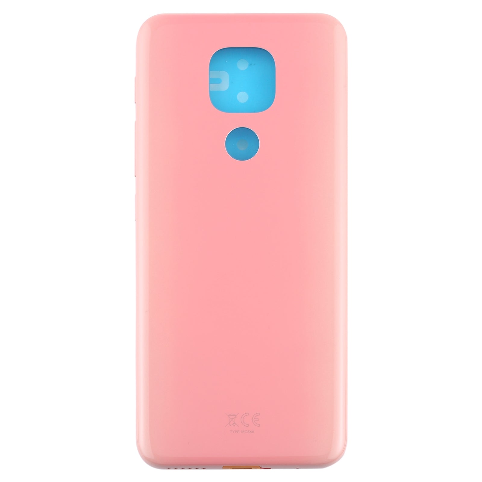 Battery Back Cover for Motorola Moto G9 Play / Moto G9 (India) (Pink)