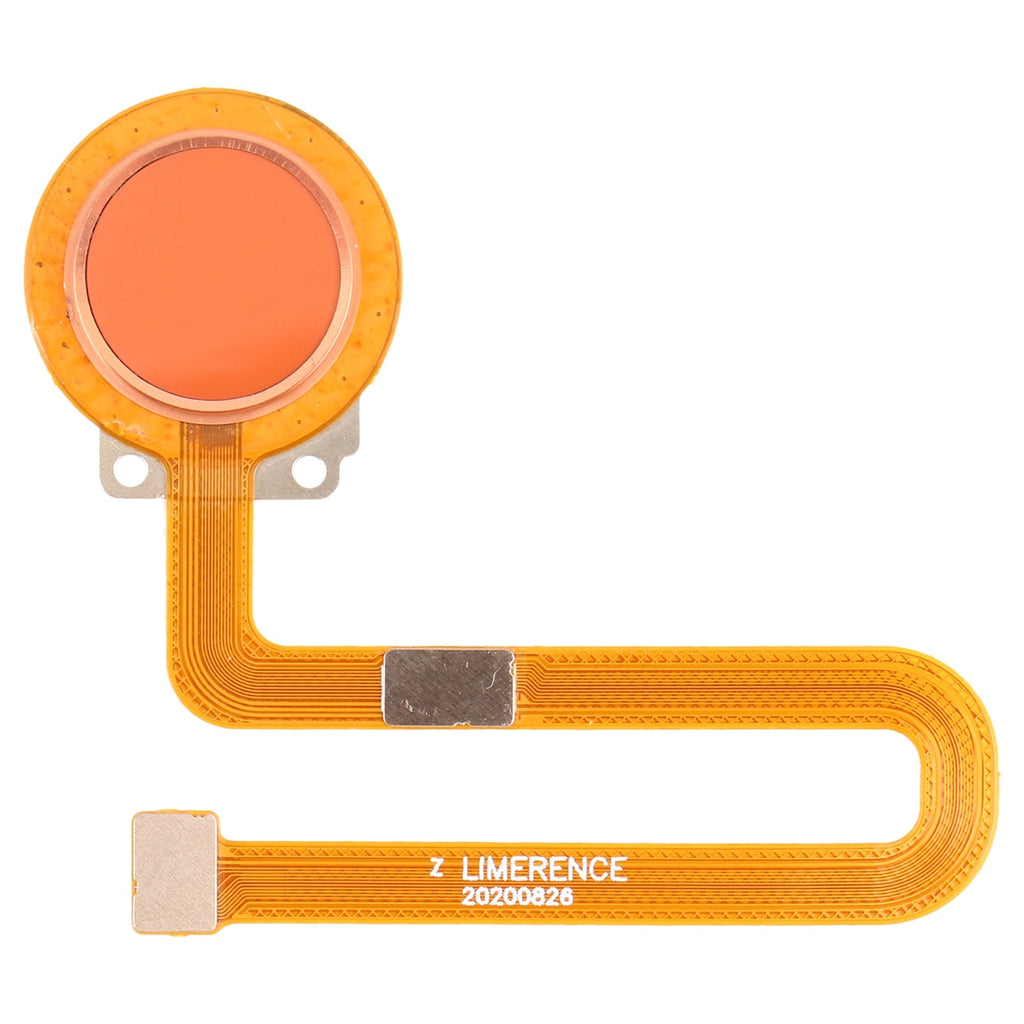 Fingerprint Sensor Flex Cable for Nokia 7.2 / 6.2 / TA-1193 / TA-1178 / TA-1196 / TA-1181 / TA-1200 / TA-1198 / TA-1201 / TA-1187(Orange)