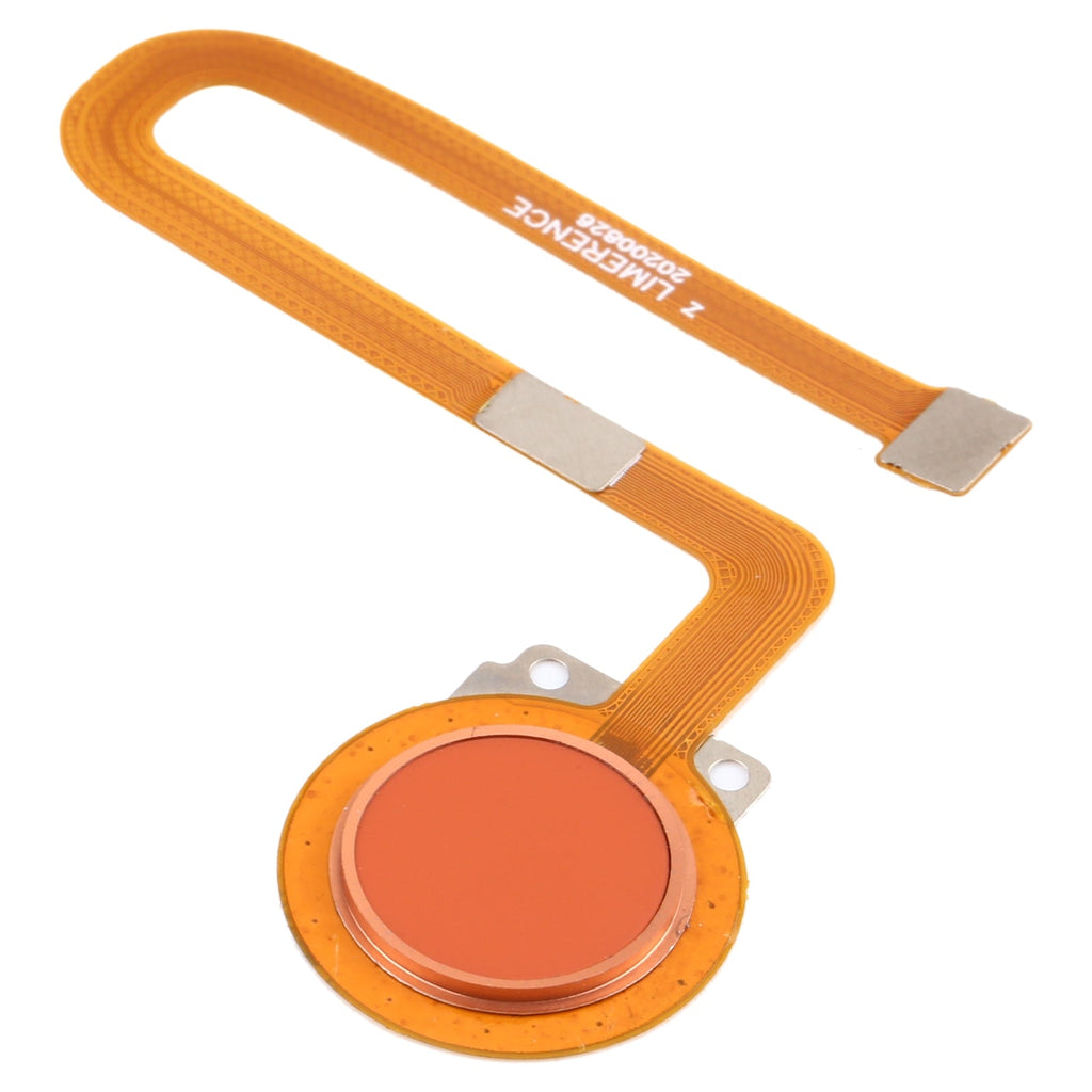 Fingerprint Sensor Flex Cable for Nokia 7.2 / 6.2 / TA-1193 / TA-1178 / TA-1196 / TA-1181 / TA-1200 / TA-1198 / TA-1201 / TA-1187(Orange)