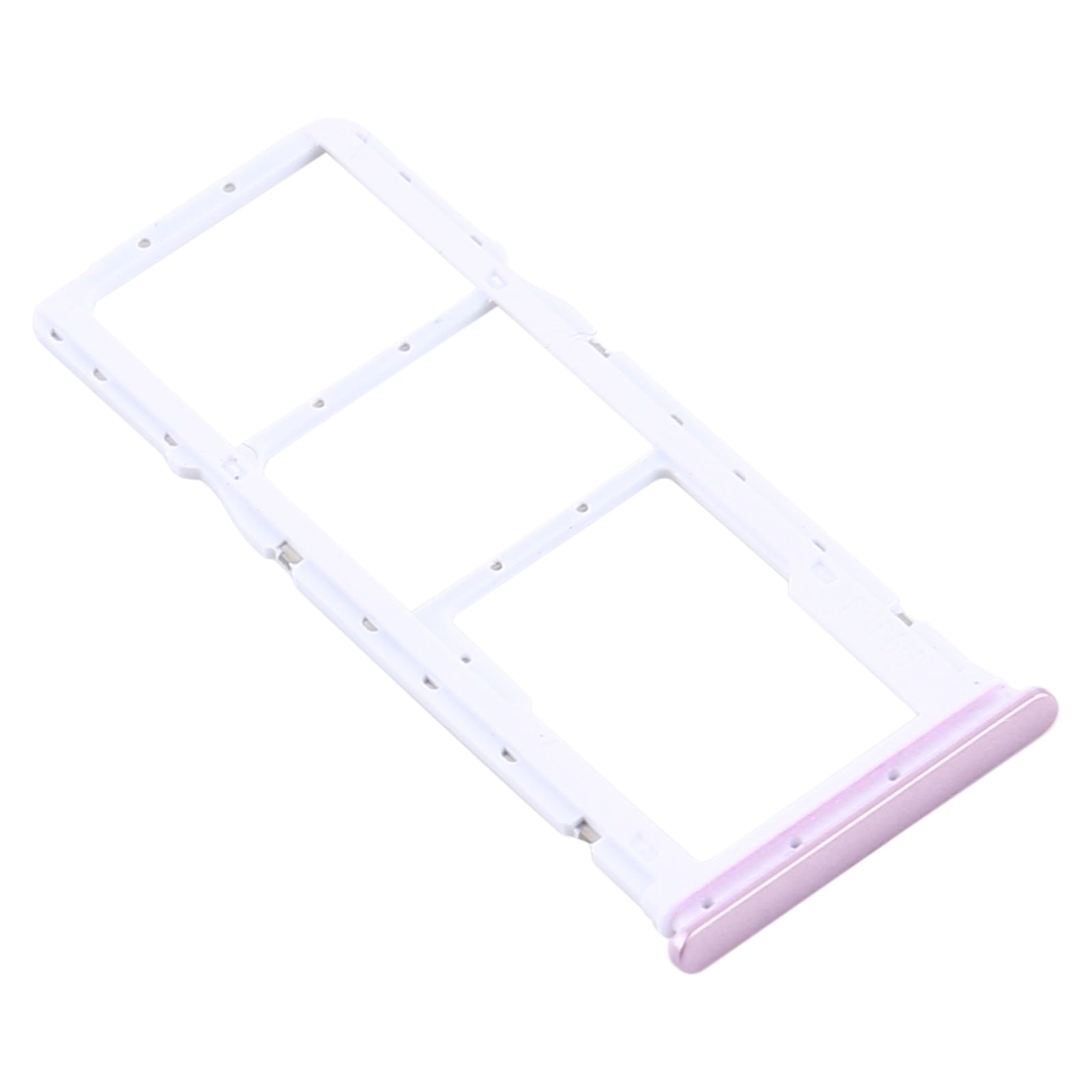 SIM Card Tray + SIM Card Tray + Micro SD Card Tray for Xiaomi Redmi 9/Poco C31(Pink)