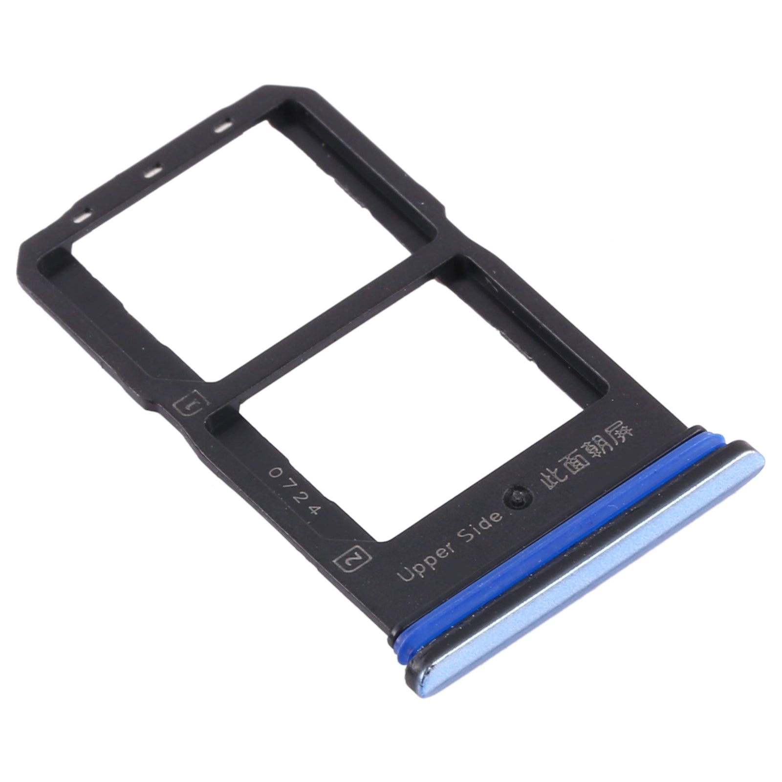 For Vivo Y70s V2002A SIM Card Tray + SIM Card Tray (Silver)