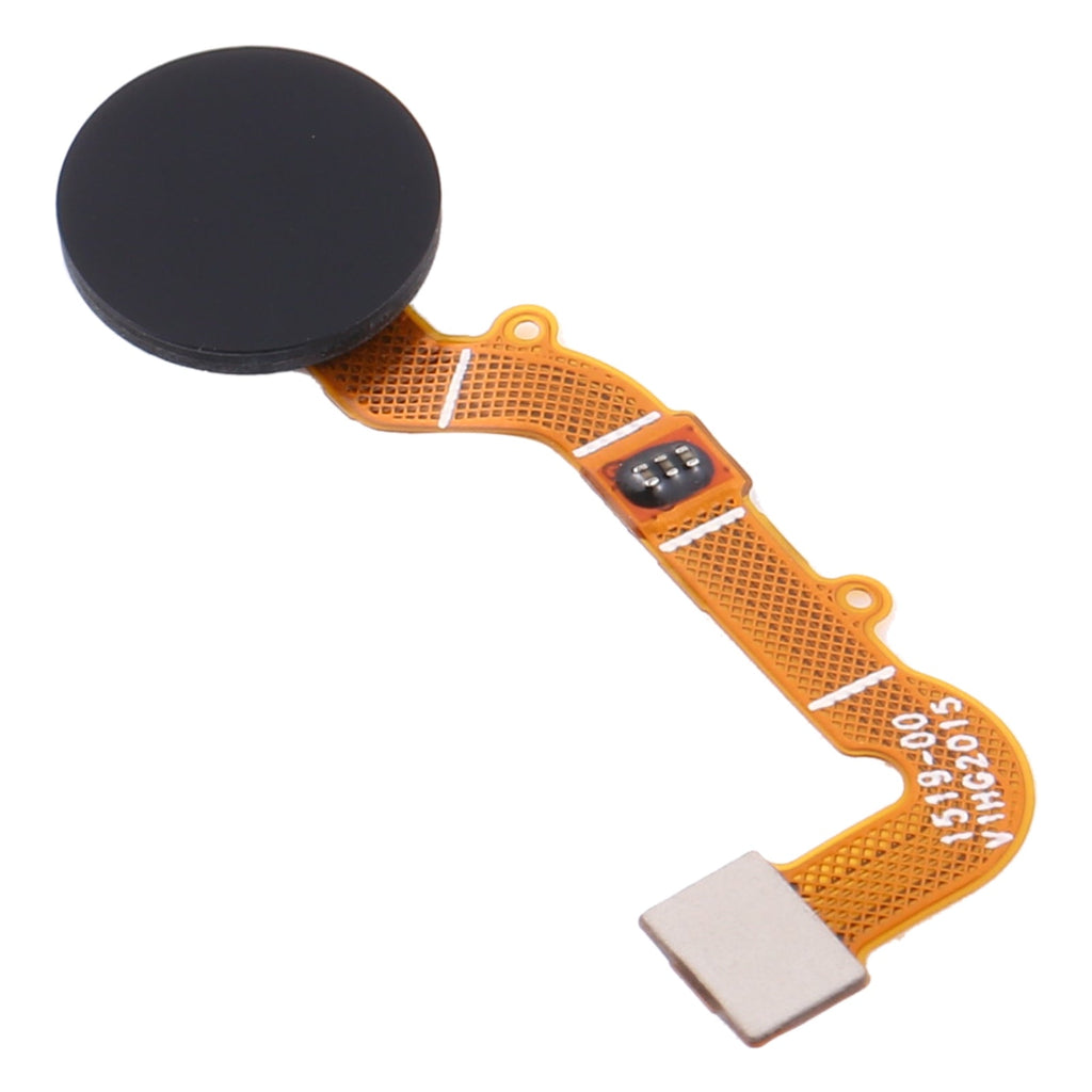 Fingerprint Sensor Flex Cable for Xiaomi Redmi 9 M2004J19G M2004J19C (Black)