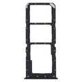 For OPPO A91/F15/Reno3 4G/Reno3 Youth CPH2001 CPH2021 PCPM00 SIM Card Tray + SIM Card Tray + Micro SD Card Tray(Black)