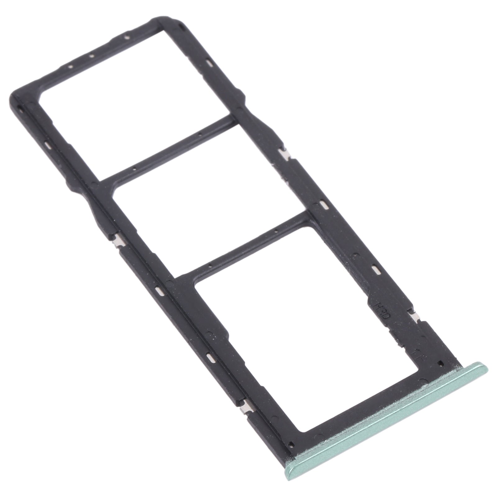 For OPPO Realme C11 RMX2185  SIM Card Tray + SIM Card Tray + Micro SD Card Tray (Green)