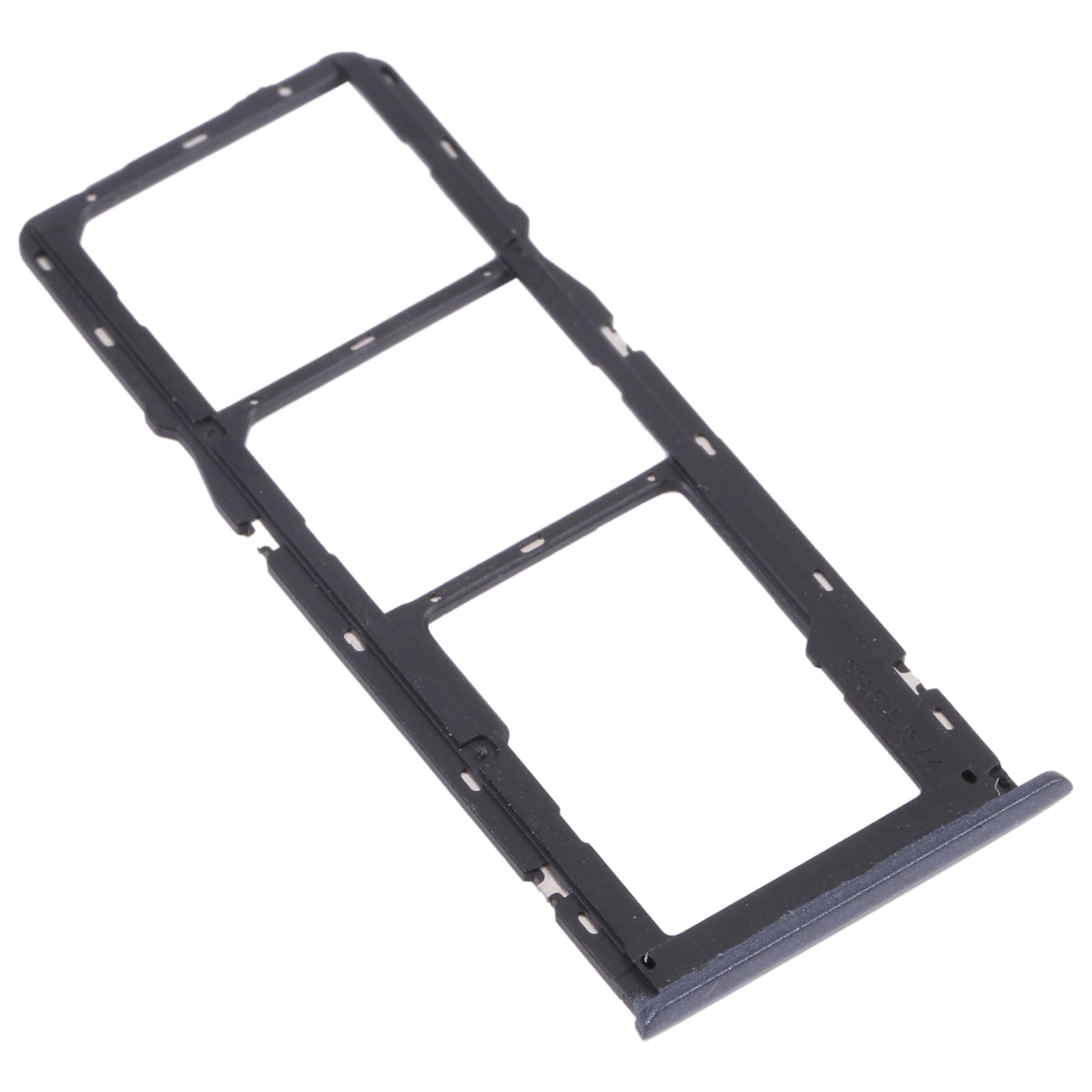 For OPPO Realme C11 RMX2185  SIM Card Tray + SIM Card Tray + Micro SD Card Tray (Grey)