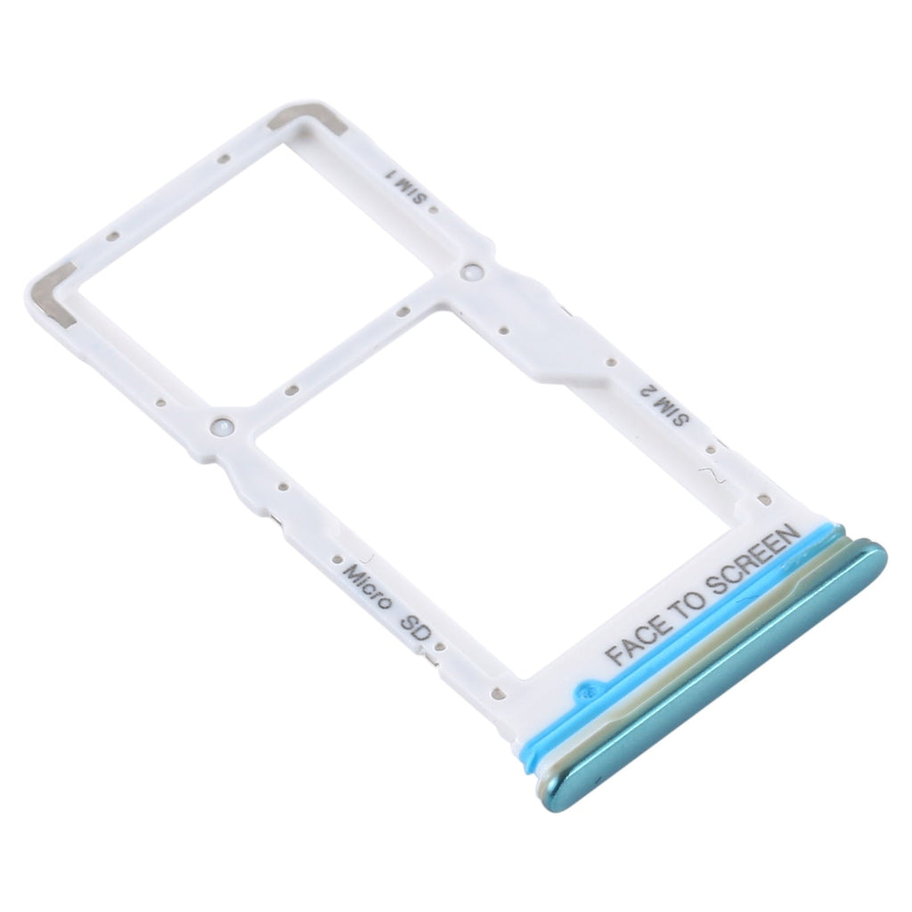 SIM Card Tray + SIM Card Tray / Micro SD Card Tray for Xiaomi Mi 10T Lite 5G (Green)